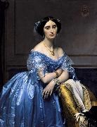 Jean-Auguste Dominique Ingres Princess de Broglie France oil painting artist